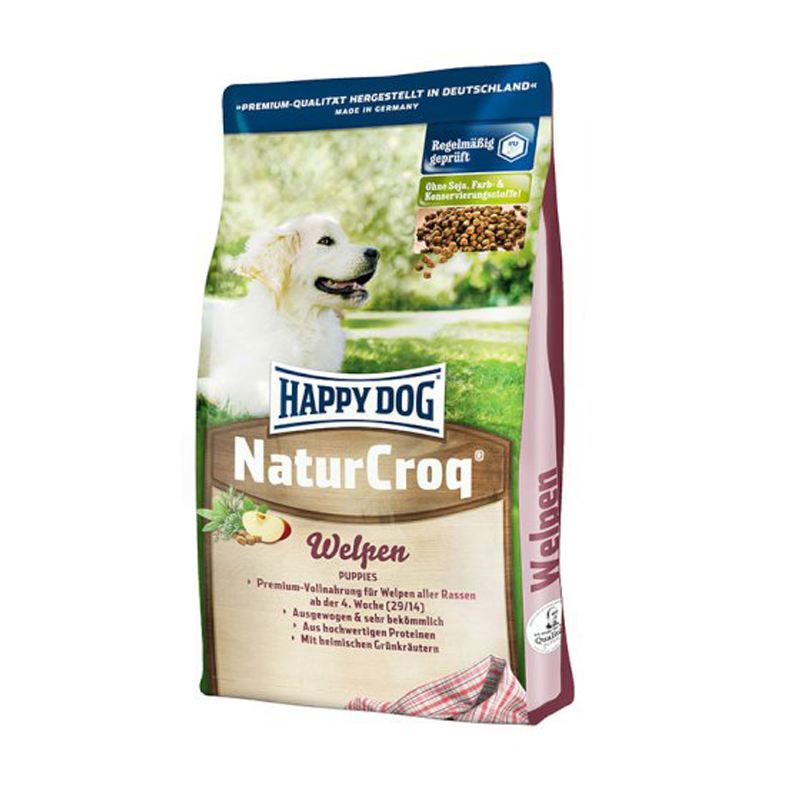 Happy Dog (Хеппи Дог) NaturCroq Welpen. Сухой корм для щенков всех пород, 15 кг